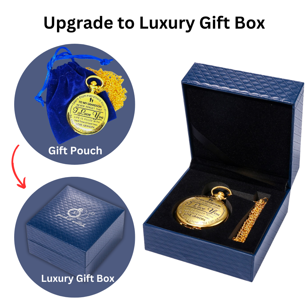 Special Gift For Daughter - Luxury Vintage Pocket Watch