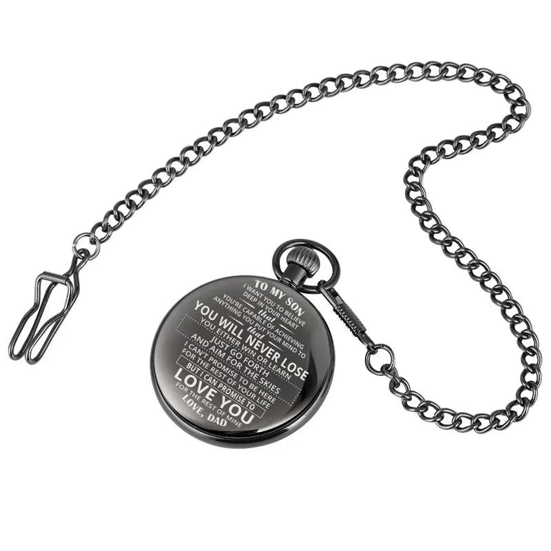 To My Son / From Dad - Luxury Pocket Watch Gift