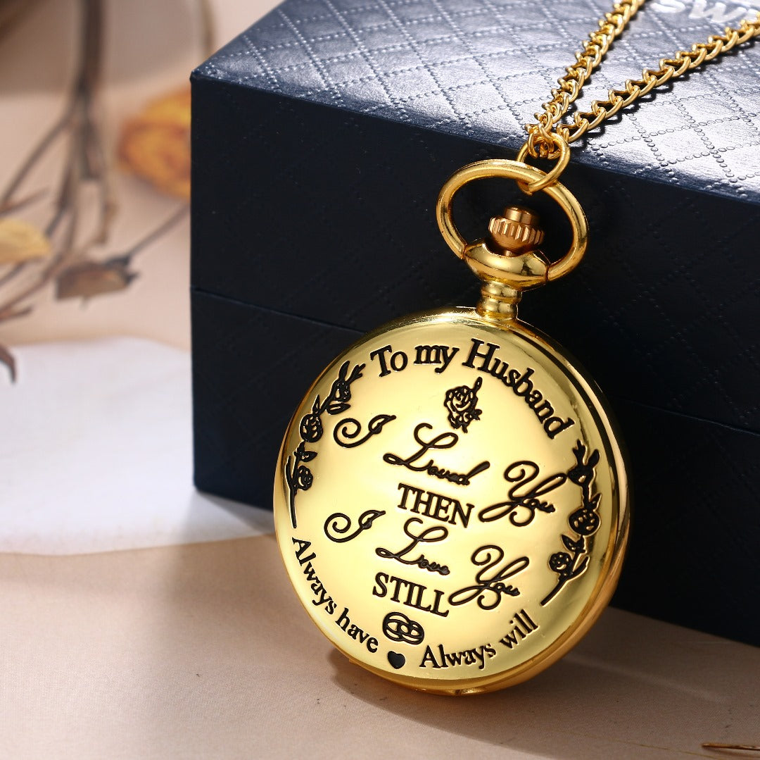 To My Husband - Luxury Pocket Watch