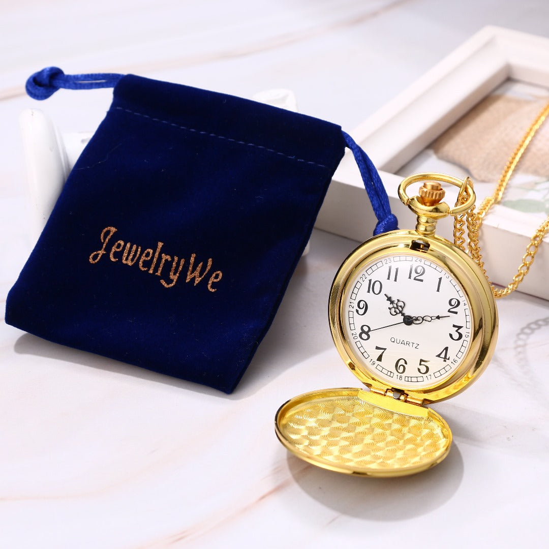 I Love You Luxury Vintage Pocket Watch