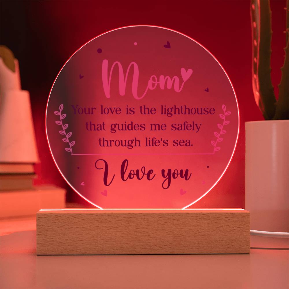 Special Gif for Mom - LED Acrylic Plaque