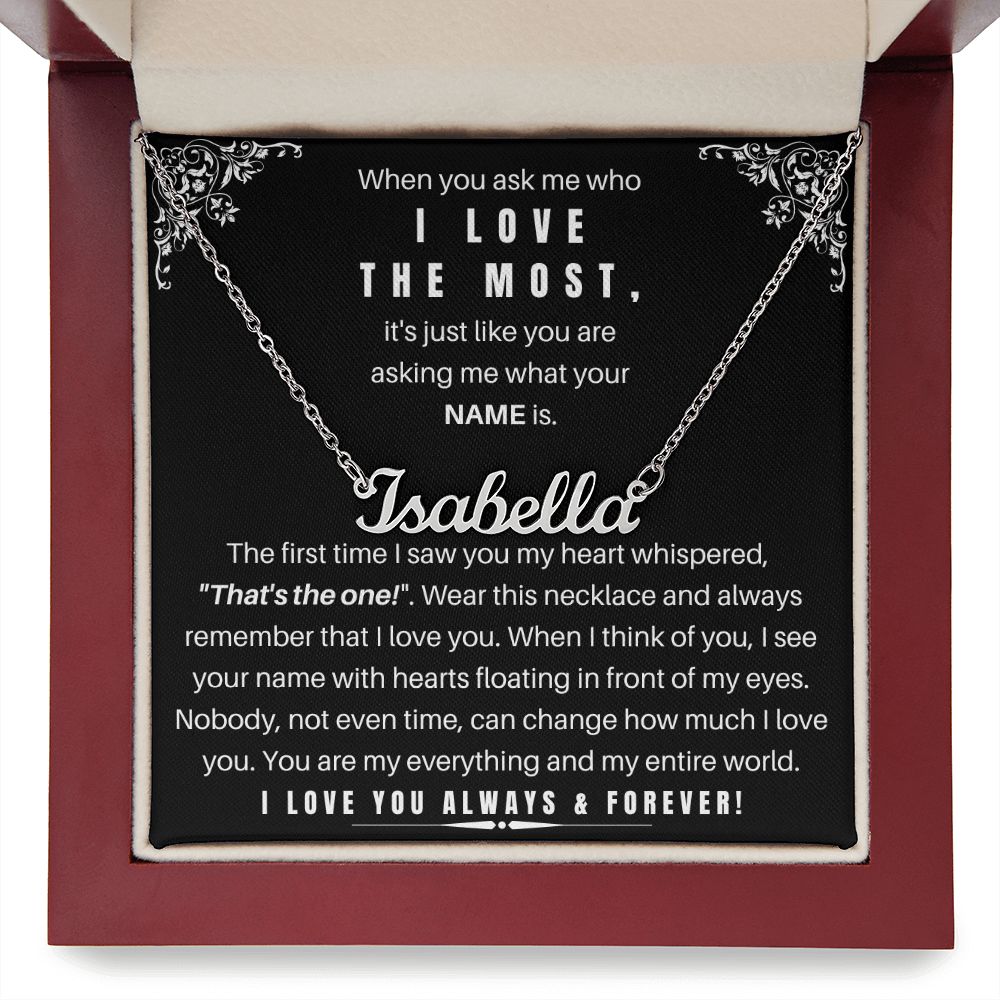 Personalized Name Necklace