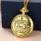 To Grandson / From Grandma - Luxury Vintage Pocket Watch