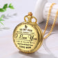 Special Gift For Son From Mom- Luxury Vintage Pocket Watch