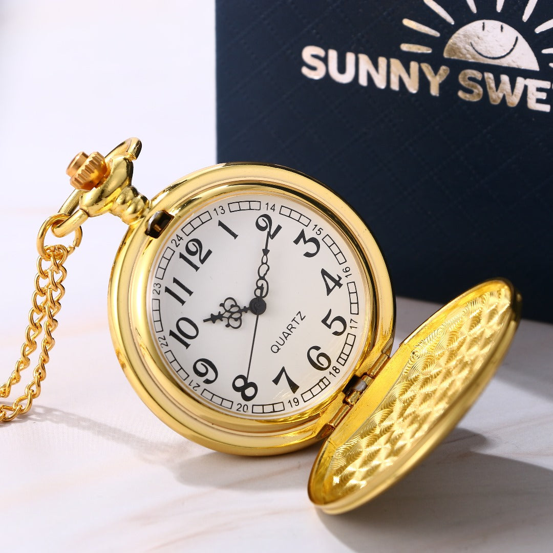 To Granddaughter / From Grandma - Luxury Vintage Pocket Watch