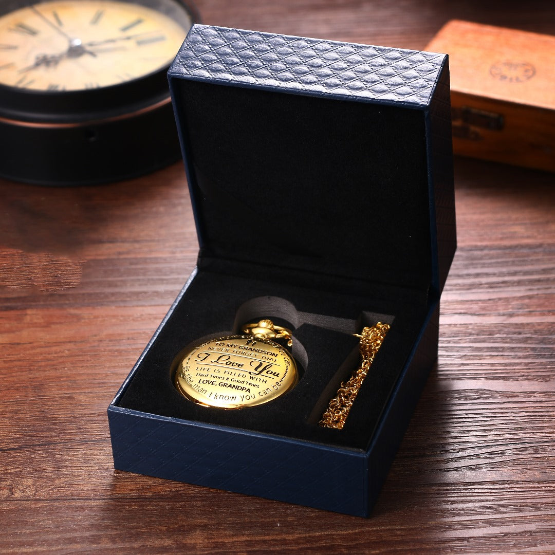 Best Gift For Grandson Luxury Vintage Pocket Watch