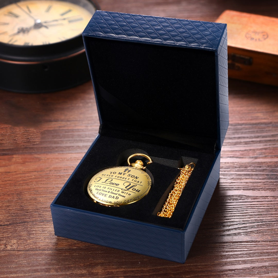 Special Gift For Son - Luxury Vintage Pocket Watch