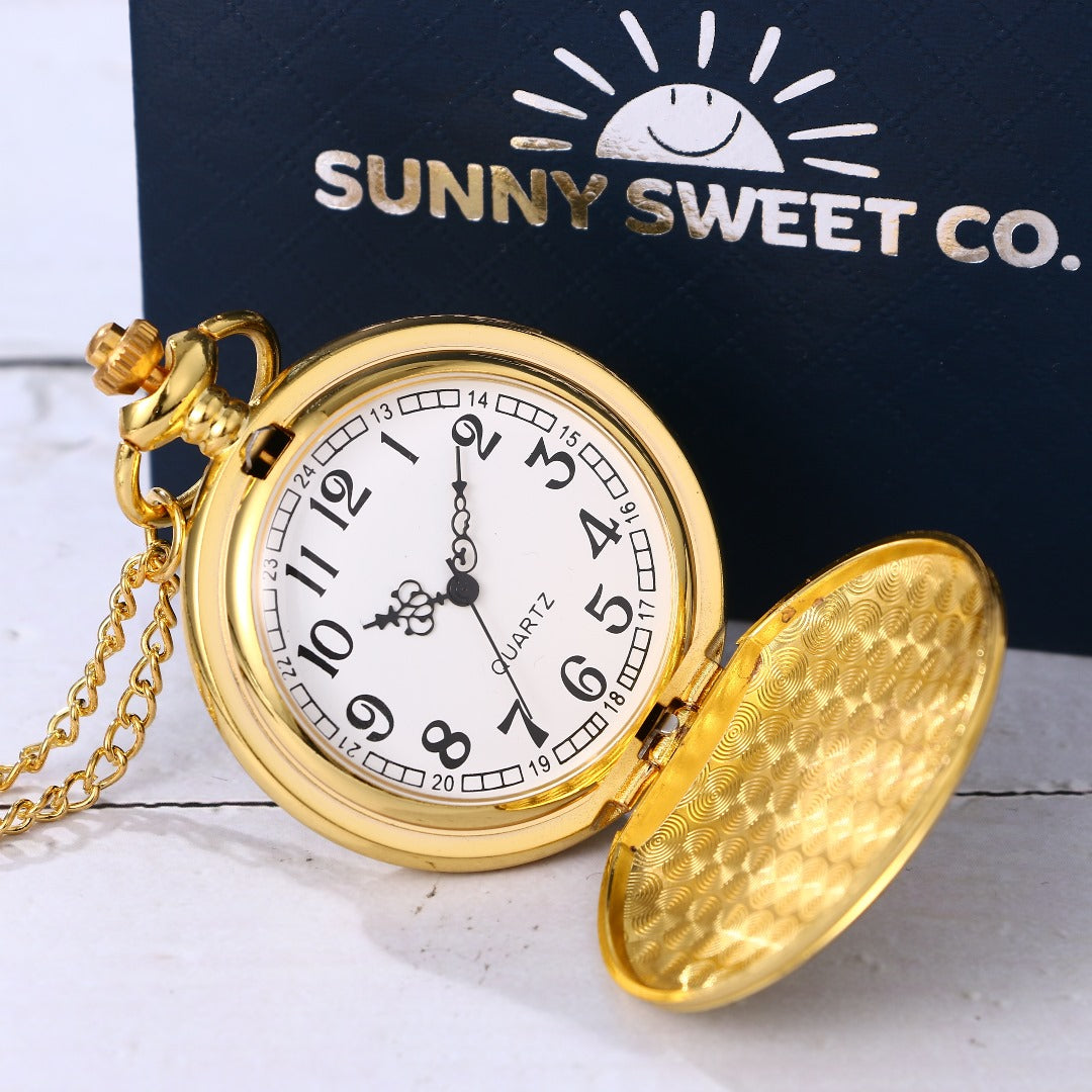 To Grandson / From Papa - Luxury Vintage Pocket Watch