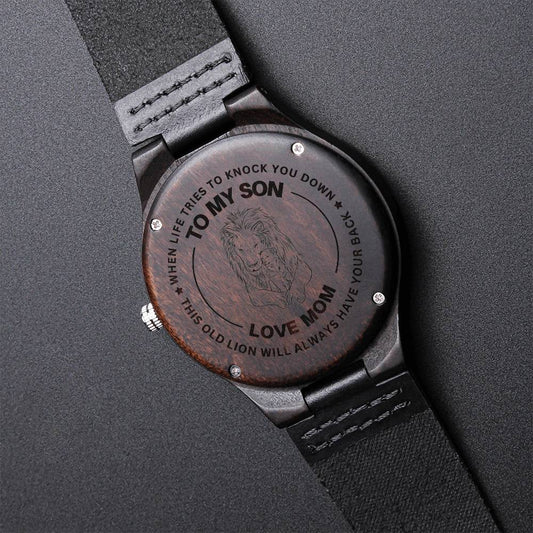 To my son - Love mom Luxury watch (02)