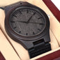 Engraved Wooden Watch For Son - SO#1298