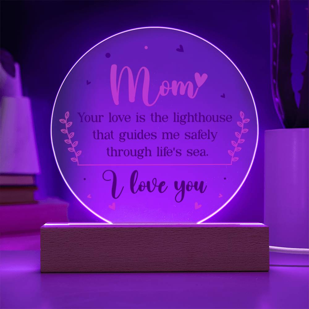 Special Gif for Mom - LED Acrylic Plaque