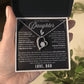 To My Daughter - From Dad - Luxury Gift Necklace SS#22