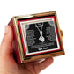 To My Daughter - From Dad - Rotating Rose Box Necklace Gift Set SS#28