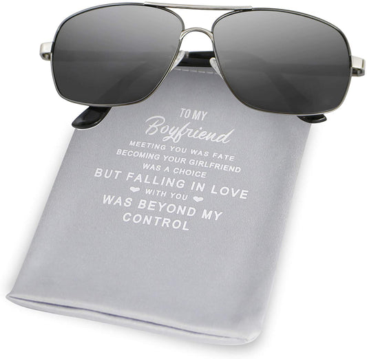 To My Boyfriend - Personalized Love Sun glasses