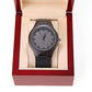 To my Grandson - Lion engraved wood watch