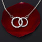 Perfect Pair Necklace - 14k White Gold