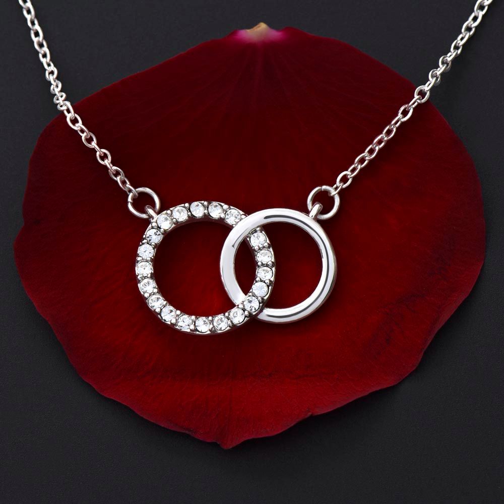 Perfect Pair Necklace - 14k White Gold
